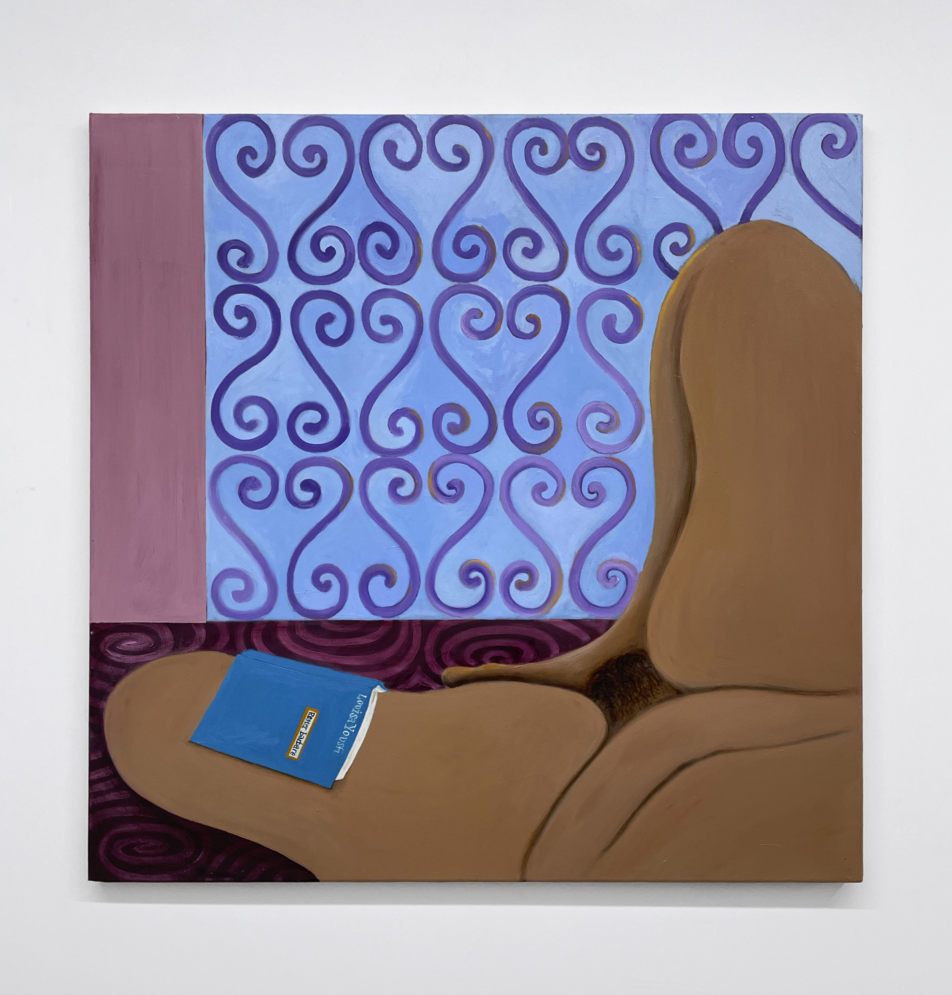 Camille Soualem, Origines, 2024, oil on canvas