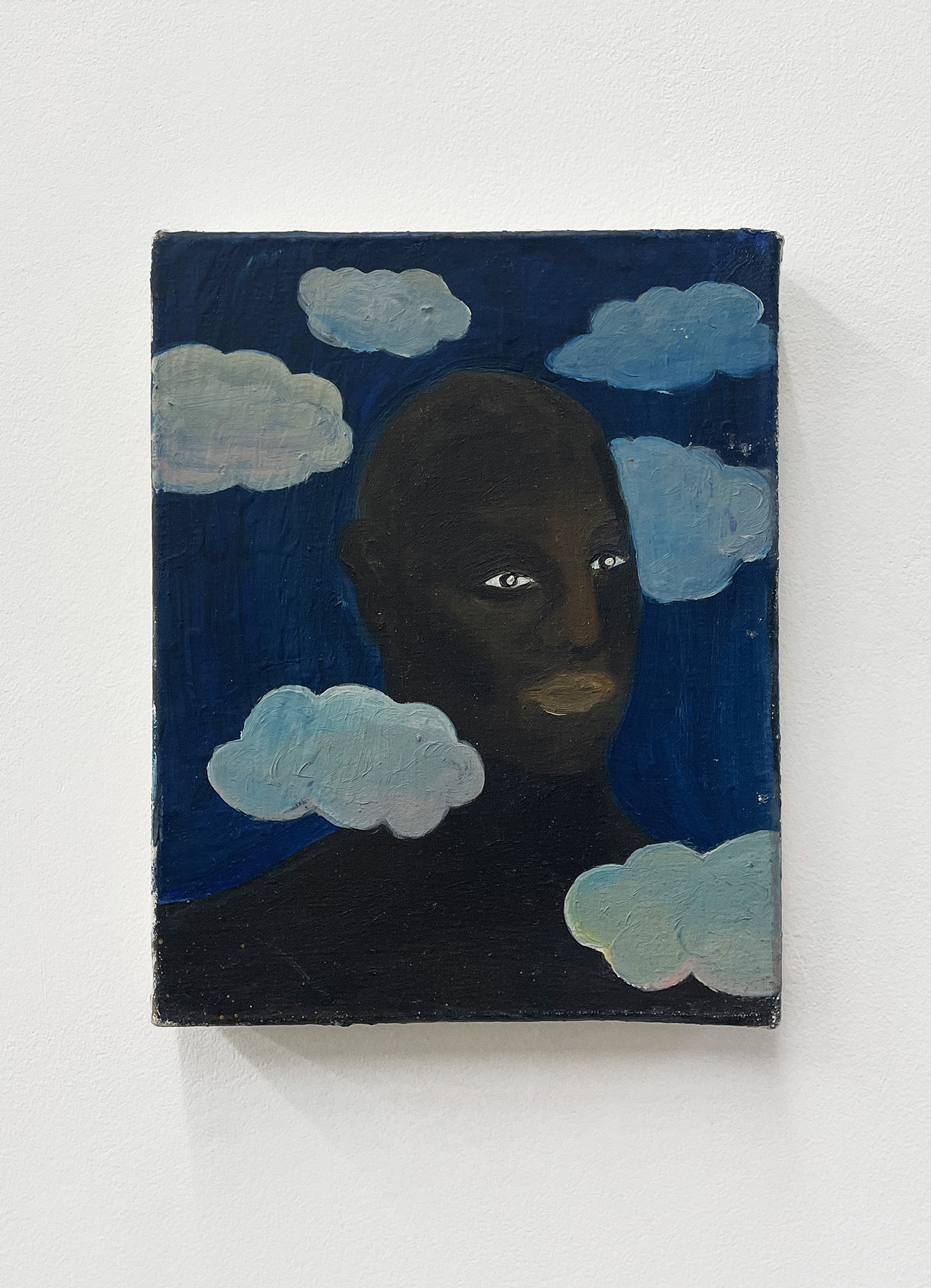 Camille Soualem, Nuages, 2018, oil on canvas